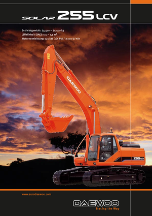 Bageri gusjeničari Doosan Solar 255 LC-V