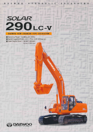 Bageri gusjeničari Daewoo SOLAR 290LC-V