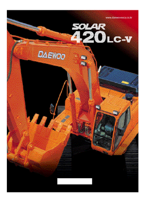 Bageri gusjeničari Doosan Solar 420 LC-V