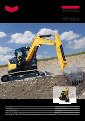 Bageri gusjeničari Yanmar SV 100-2 CR