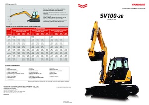 Bageri gusjeničari Yanmar SV 100