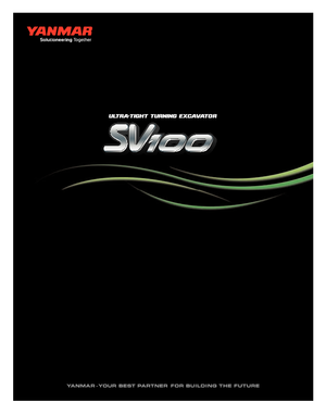 Bageri gusjeničari Yanmar SV 100