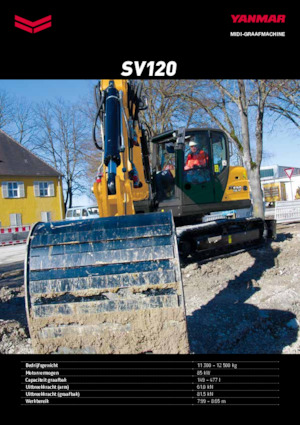 Bageri gusjeničari Yanmar SV120