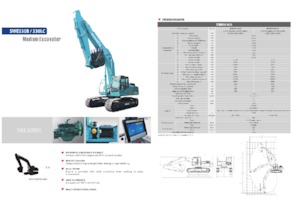 Bageri gusjeničari Sunward SWE230E 