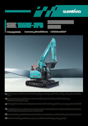 Bageri gusjeničari Sunward SWE155UF-2PB