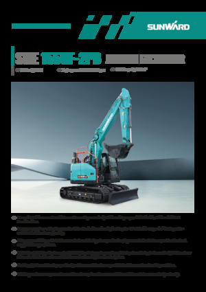Bageri gusjeničari Sunward SWE155UF-2PB