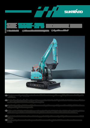 Bageri gusjeničari Sunward SWE155UF-2PB