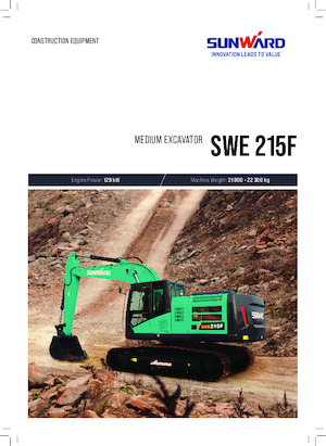 Bageri gusjeničari Sunward SWE215F-5A