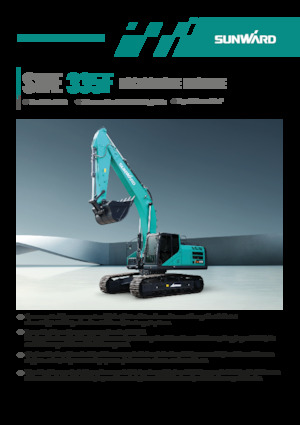 Bageri gusjeničari Sunward SWE335F
