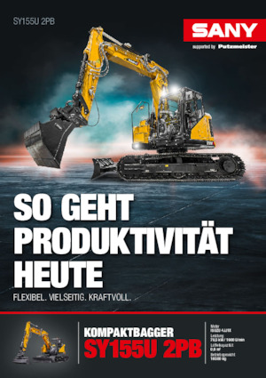 Bageri gusjeničari Sany SY155U 2PB
