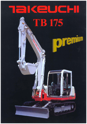 Bageri gusjeničari Takeuchi TB 175 CV