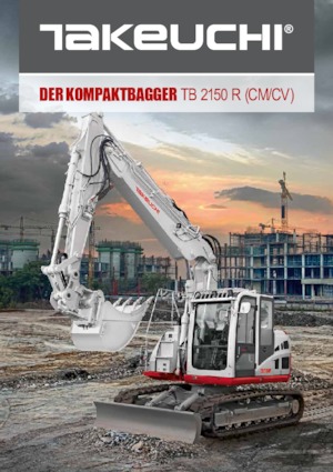 Bageri gusjeničari Takeuchi TB 2150 RCM