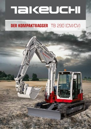 Bageri gusjeničari Takeuchi TB 290 CV