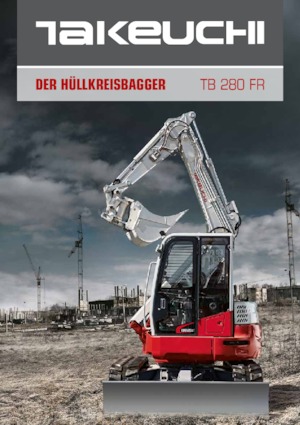Bageri gusjeničari Takeuchi TB 280 FR
