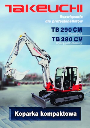 Bageri gusjeničari Takeuchi TB290