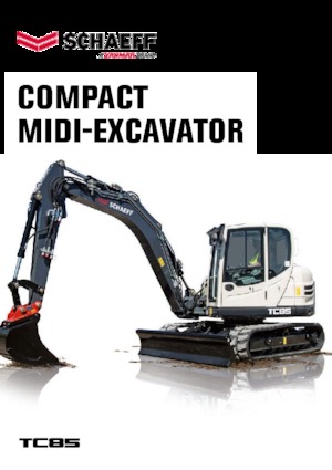 Bageri gusjeničari Schaeff TC 85