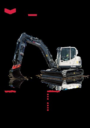 Bageri gusjeničari Terex TC 85