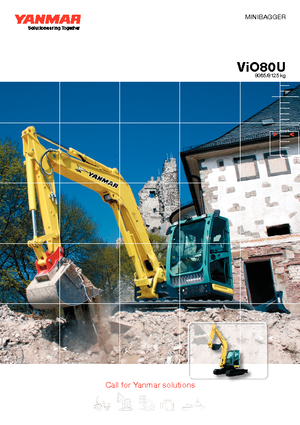 Bageri gusjeničari Yanmar VIO 80 U