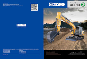 Bageri gusjeničari XCMG XE150E