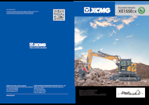 Bageri gusjeničari XCMG XE155ECR Single Boom 