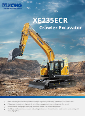 Bageri gusjeničari XCMG XE235ECR