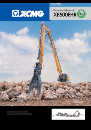 Bageri gusjeničari XCMG XE500EHR 