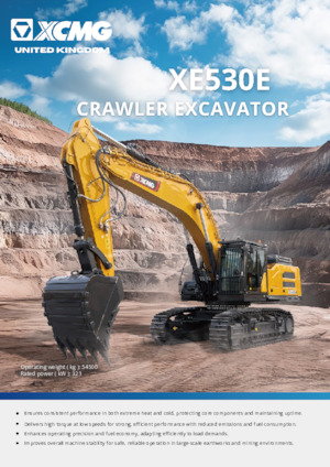 Bageri gusjeničari XCMG XE530E