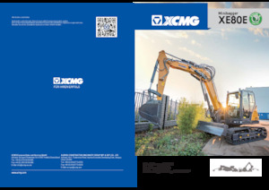 Bageri gusjeničari XCMG XE80E Single boom
