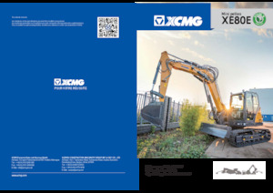 Bageri gusjeničari XCMG XE80E Single boom