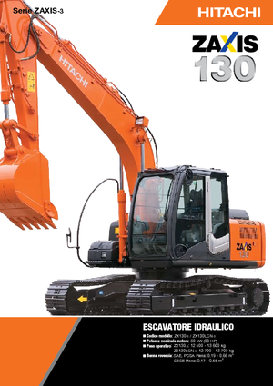 Bageri gusjeničari Hitachi ZX 130-3