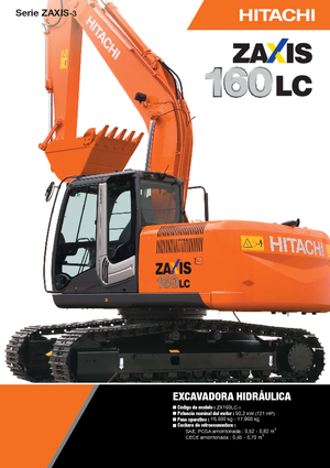 Bageri gusjeničari Hitachi ZX 160 LC-3