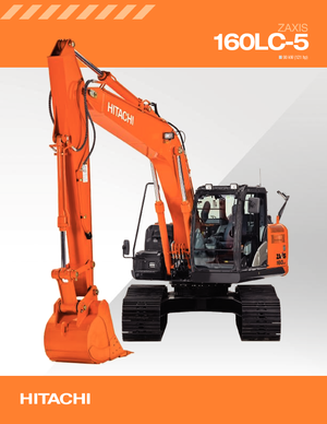 Bageri gusjeničari Hitachi ZX 160 LC-5