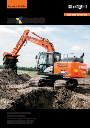 Bageri gusjeničari Hitachi ZX160LC-6