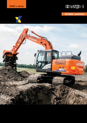 Bageri gusjeničari Hitachi ZX160LC-6