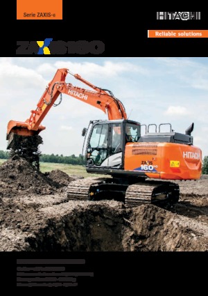 Bageri gusjeničari Hitachi ZX160LC-6