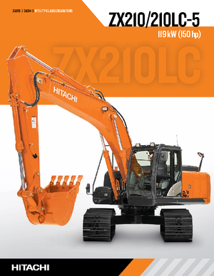 Bageri gusjeničari Hitachi ZX 210 LC-5