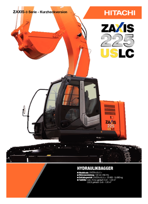 Bageri gusjeničari Hitachi ZX 225 USLC-3