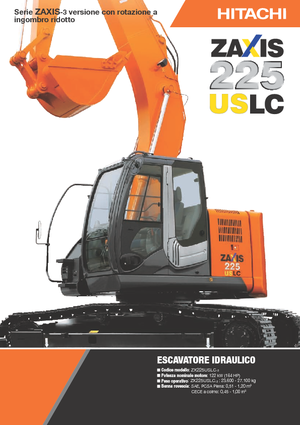Bageri gusjeničari Hitachi ZX 225 USLC-3