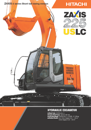 Bageri gusjeničari Hitachi ZX 225 USLC-3