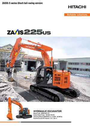 Bageri gusjeničari Hitachi ZX 225 USLC-5