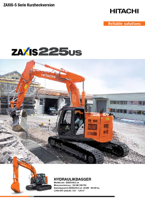 Bageri gusjeničari Hitachi ZX 225 USLC-5