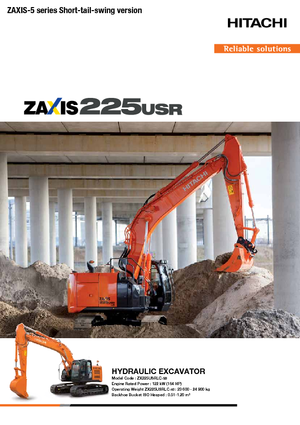 Bageri gusjeničari Hitachi ZX 225 USRLC-5