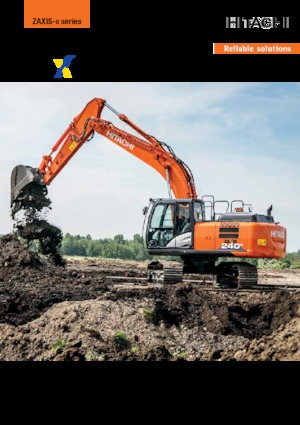 Bageri gusjeničari Hitachi ZX240N-6