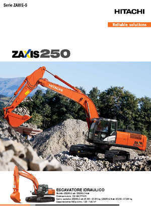 Bageri gusjeničari Hitachi ZX 250 LCN-5
