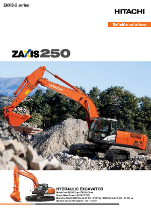 Bageri gusjeničari Hitachi ZX 250 LCN-5