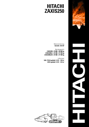 Bageri gusjeničari Hitachi ZX 250 LCN
