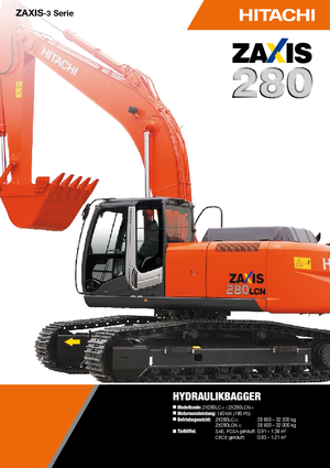 Bageri gusjeničari Hitachi ZX 250 LC-3