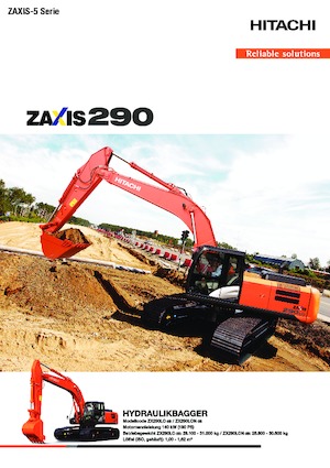 Bageri gusjeničari Hitachi ZX 290 LC-5