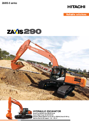 Bageri gusjeničari Hitachi ZX 290 LCN-5