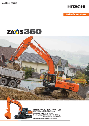 Bageri gusjeničari Hitachi ZX 350 LC-5